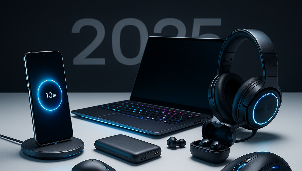 Top Electronics and Tech Accessories 2025 — Upgrade Your Cellphone, Laptop, and Gaming Setup