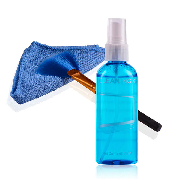 LCD Screen Cleaning Kit 100ml | Anti-Static All-in-One Cleaner with Microfiber & Brush | KCL 1016 | SWEG Gadgets
