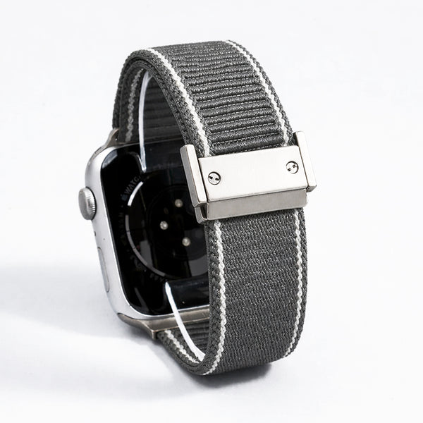Apple Watch Stretchy Loop Sport Band 42/44/45/46/49mm | Elastic Nylon Magnetic Strap | 5 Colours | SWEG Gadgets