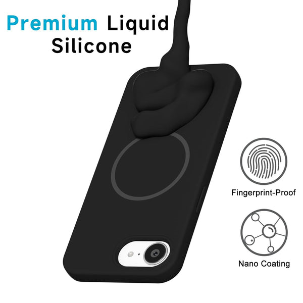 iPhone 17e MagSafe Silicone Case | Slim Magnetic Wireless Charging Cover | 7 Colours | SWEG Gadgets
