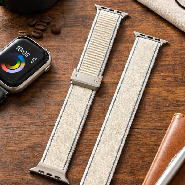 Apple Watch Stretchy Loop Sport Band 42/44/45/46/49mm | Elastic Nylon Magnetic Strap | 5 Colours | SWEG Gadgets