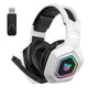 ONIKUMA B100 Wireless Gaming Headset | Bluetooth 5.3 + 2.4GHz + Wired | PC, PS5, Xbox | White