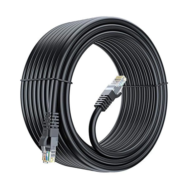 CAT 6e Ethernet Cable RJ45 | High-Speed LAN Internet Cable | 5M 10M 15M 20M | Black | SWEG Gadgets