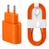 Fast Charging 35W USB-C Adapter with 1m Braided Charge Cable – Orange