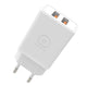 SWEG Gadgets C155 Dual USB Fast Charger | 3.1A Wall Adapter | Universal Phone Charger | White