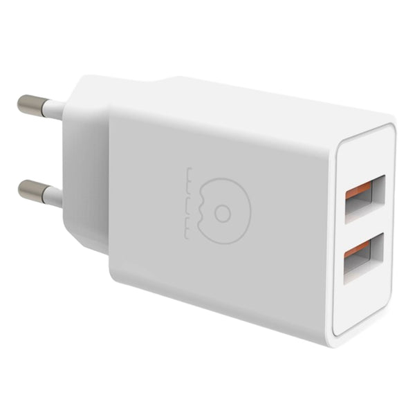 SWEG Gadgets C155 Dual USB Fast Charger | 3.1A Wall Adapter | Universal Phone Charger | White