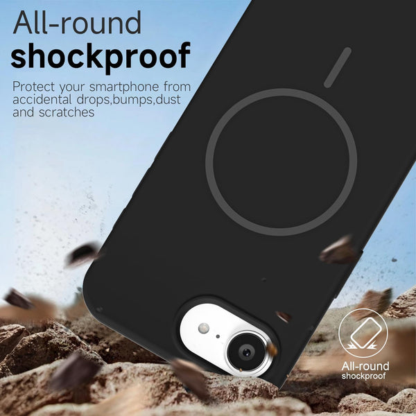 iPhone 17e MagSafe Silicone Case | Slim Magnetic Wireless Charging Cover | 7 Colours | SWEG Gadgets