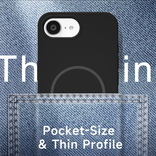 iPhone 17e MagSafe Silicone Case | Slim Magnetic Wireless Charging Cover | 7 Colours | SWEG Gadgets