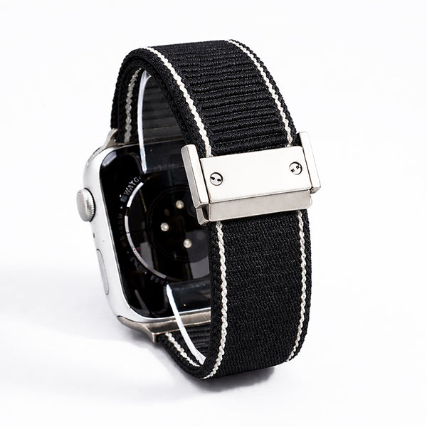 Apple Watch Stretchy Loop Sport Band 42/44/45/46/49mm | Elastic Nylon Magnetic Strap | 5 Colours | SWEG Gadgets