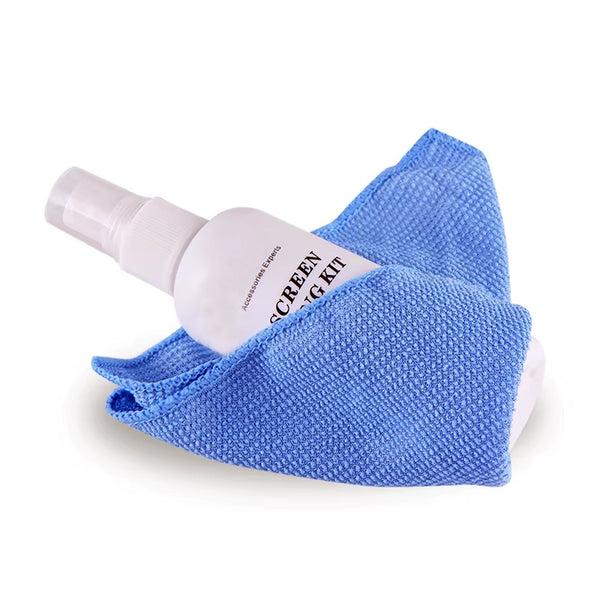 LCD Screen Cleaning Kit 100ml | Anti-Static Spray & Microfiber Cloth | KCL 1029 | SWEG Gadgets