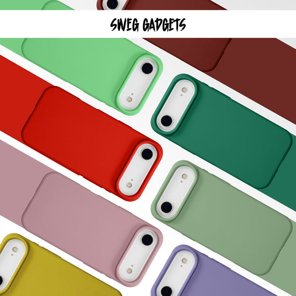 iPhone 17 Air Silicone Case | Slim MagSafe Compatible Magnetic Cover | 5 Colours | SWEG Gadgets